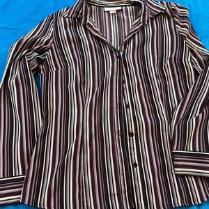 Pinstripe size M blouse.